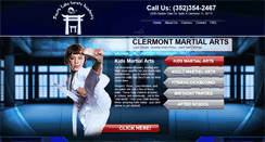 Desktop Screenshot of clermontkarate.com